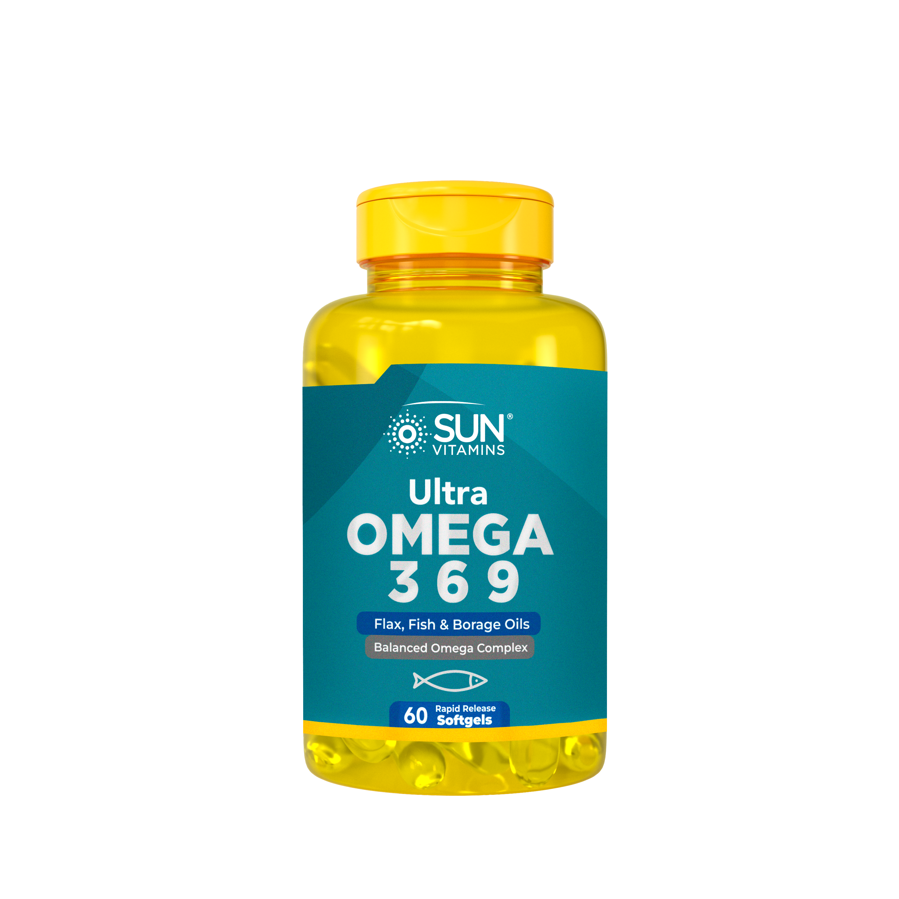 OMEGA 3-6-9 ULTRA (Flax, Fish, Borage oils)